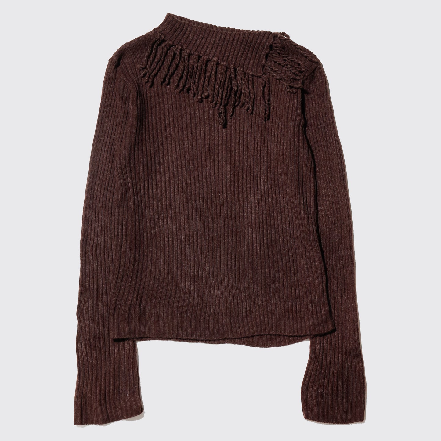 vintage tassel fringe sweater