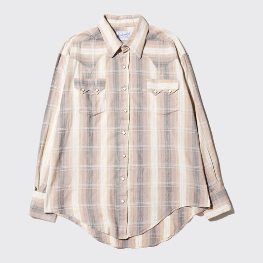 vintage rockmount check western shirt