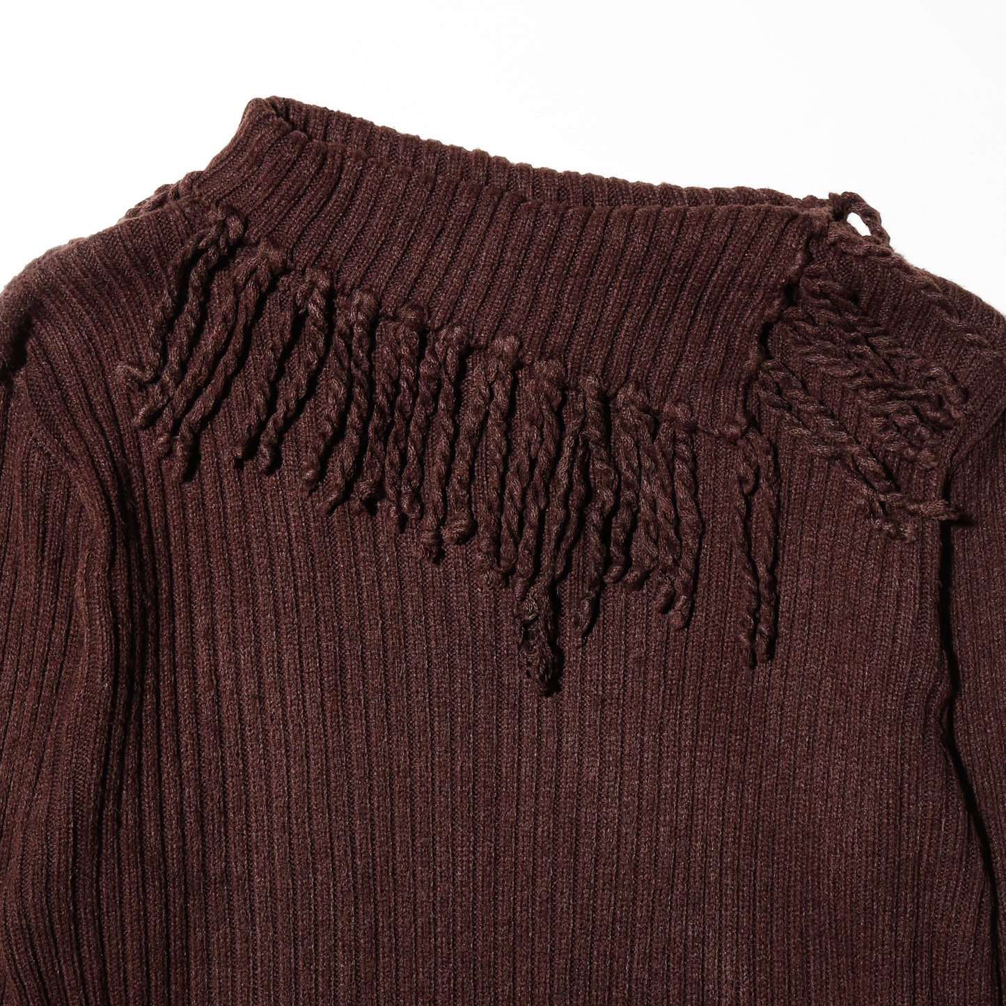 vintage tassel fringe sweater