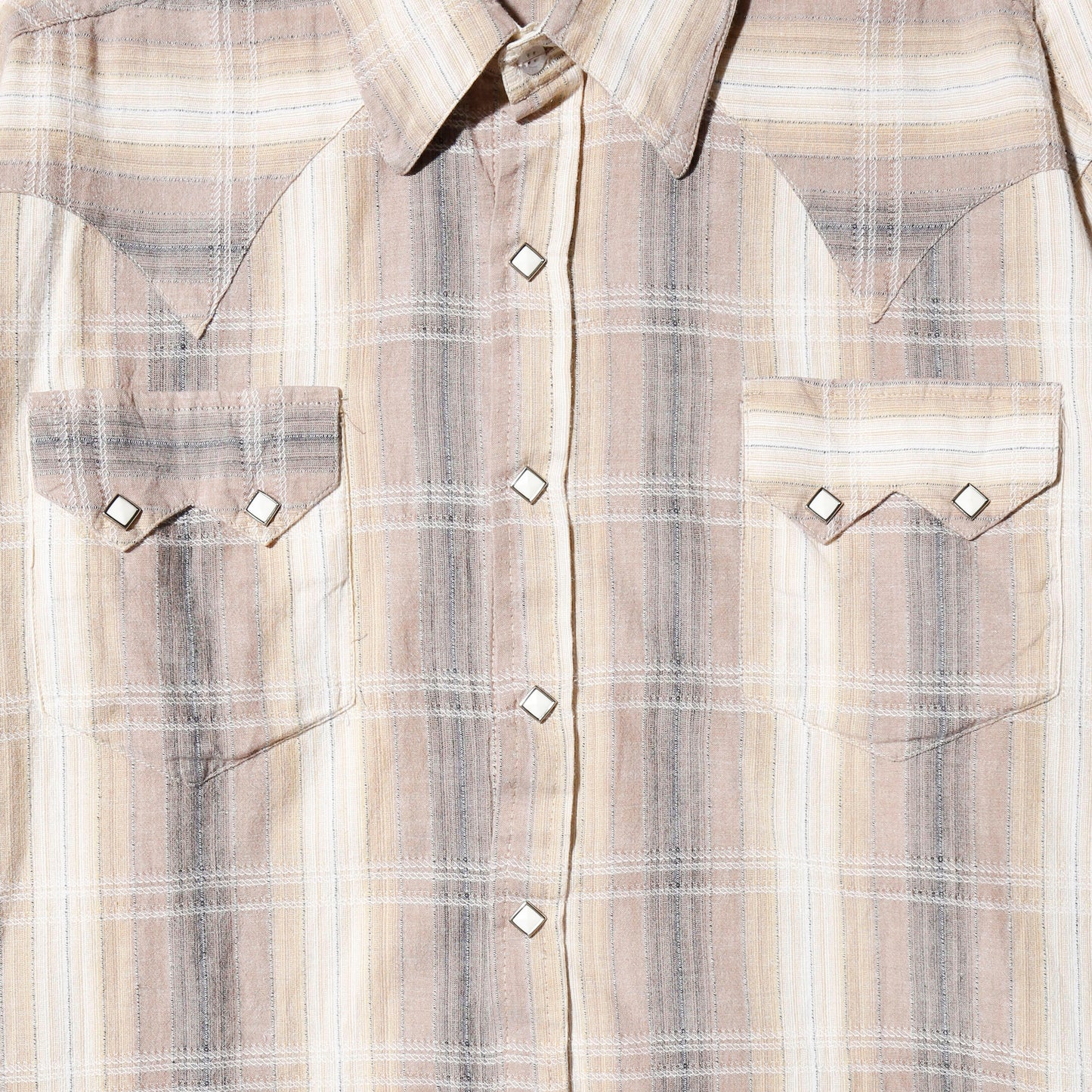 vintage rockmount check western shirt