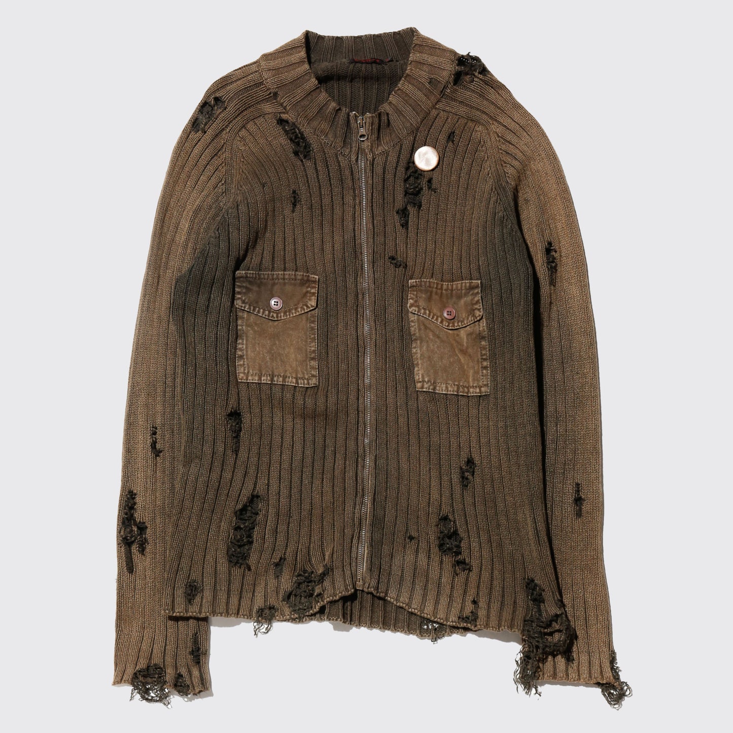 *one-off dust broken drivers sweater