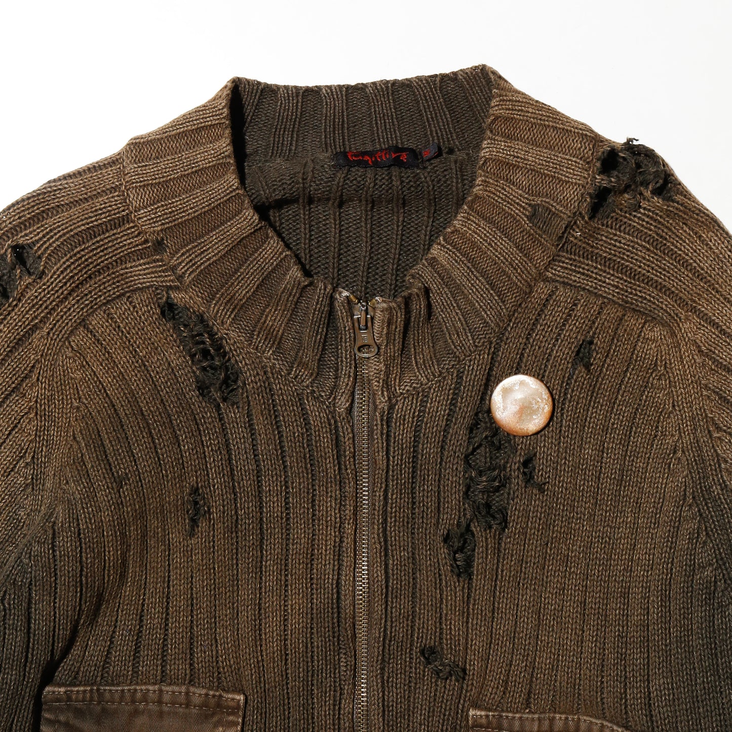 *one-off dust broken drivers sweater