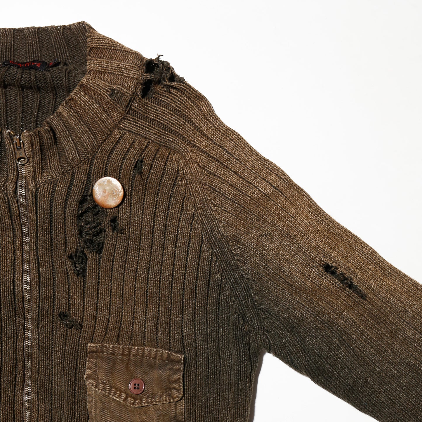 *one-off dust broken drivers sweater