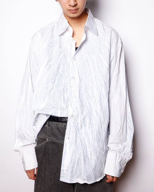 vintage wrinkles pattern shirt
