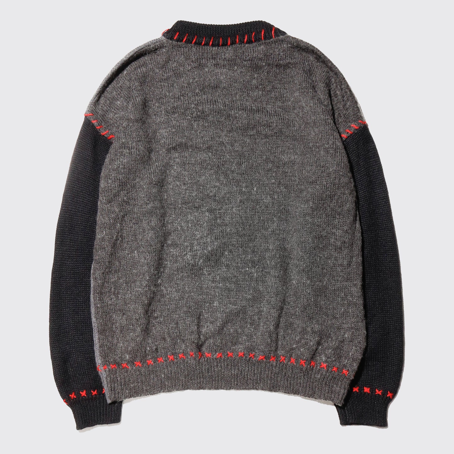 vintage from heart to heart hand knit sweater