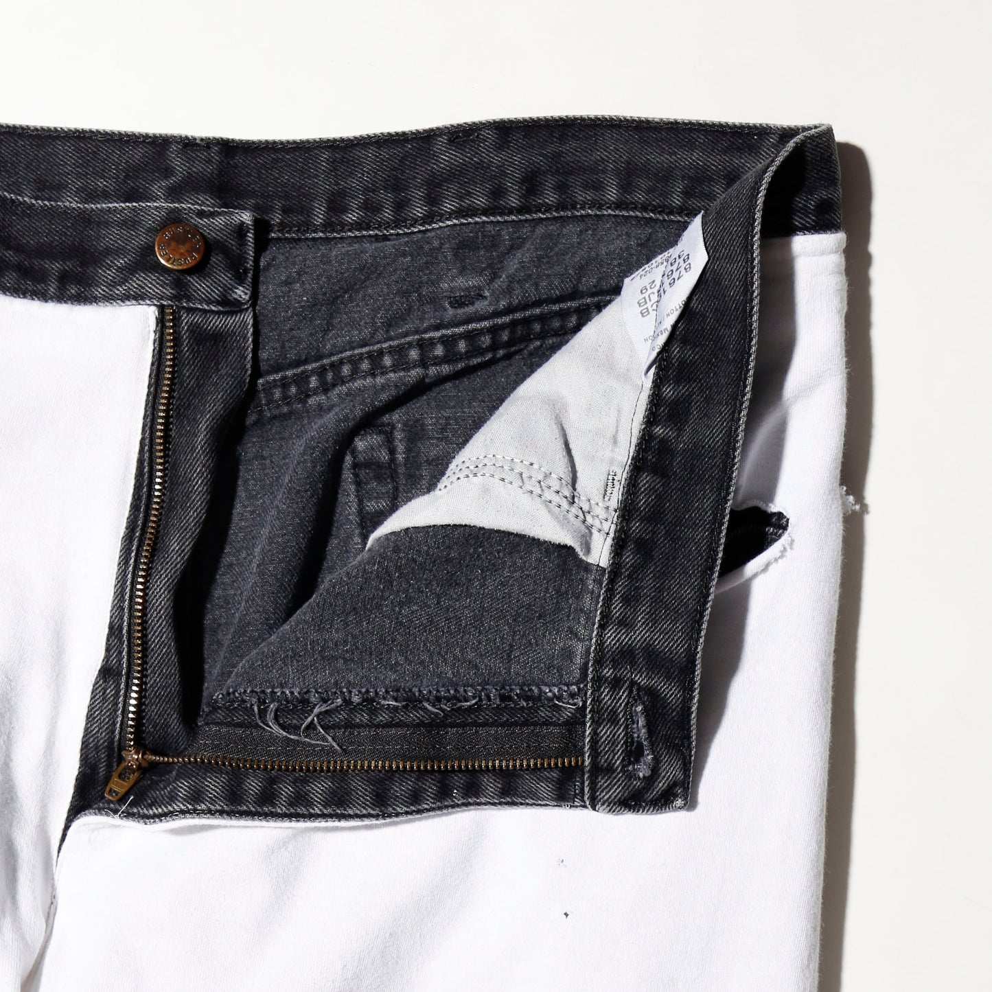 *one-off broken layer trousers