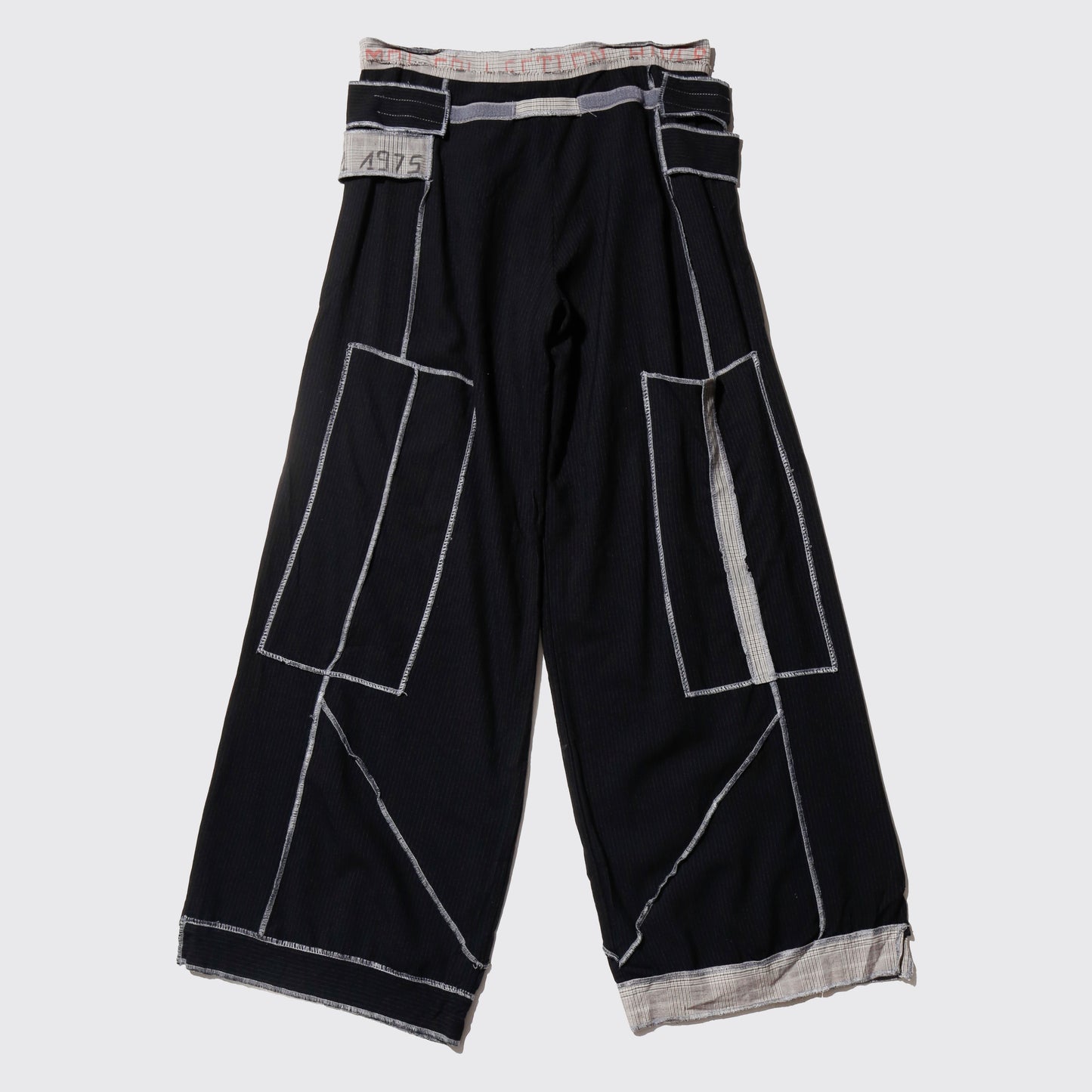 vintage euro rebuild stripe trousers