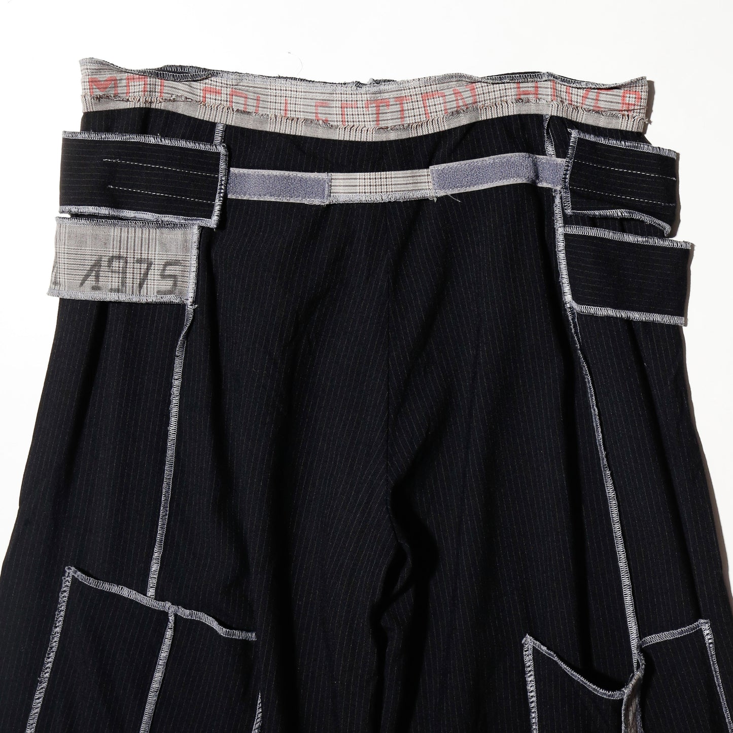 vintage euro rebuild stripe trousers
