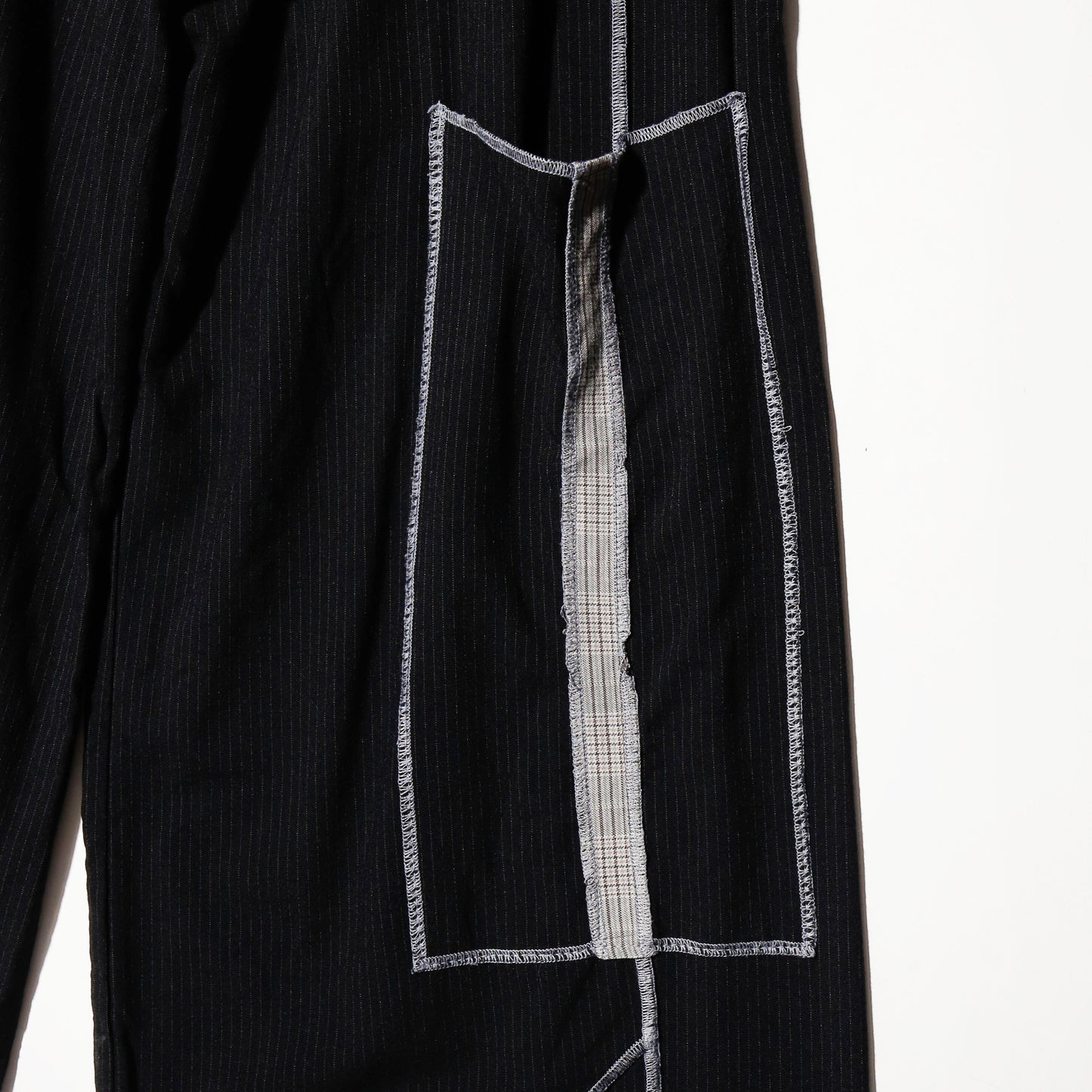 vintage euro rebuild stripe trousers