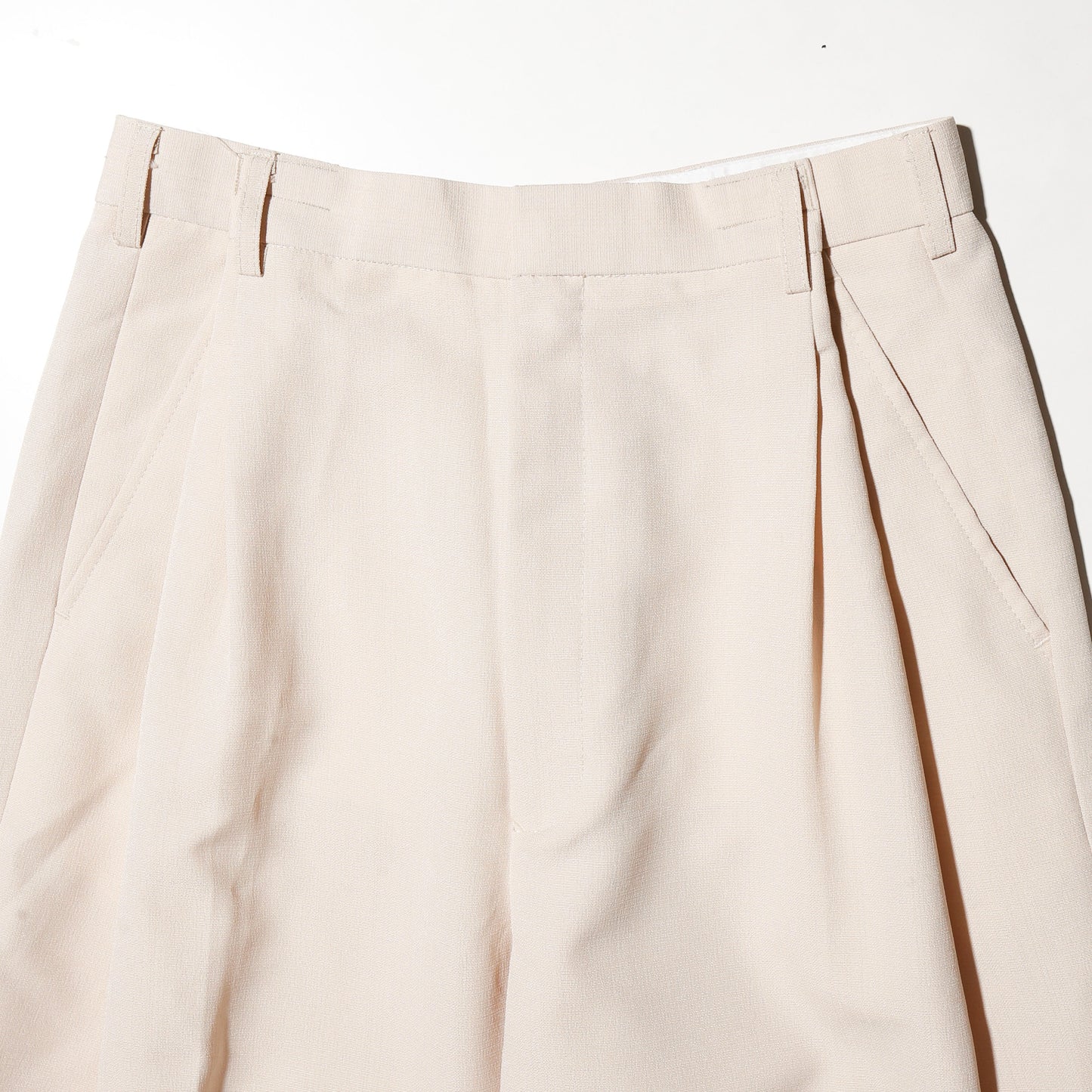 vintage tucked wide slacks