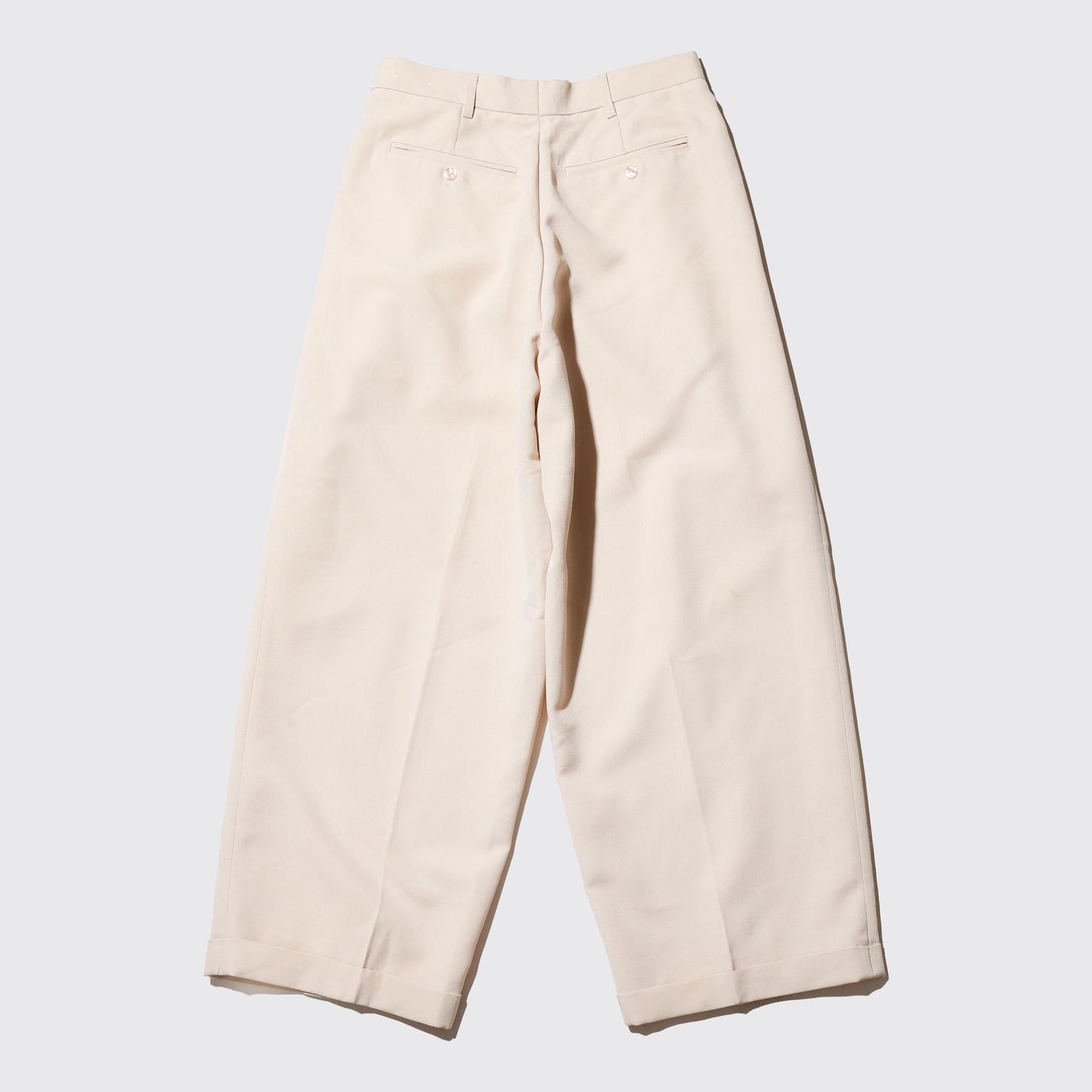 vintage tucked wide slacks