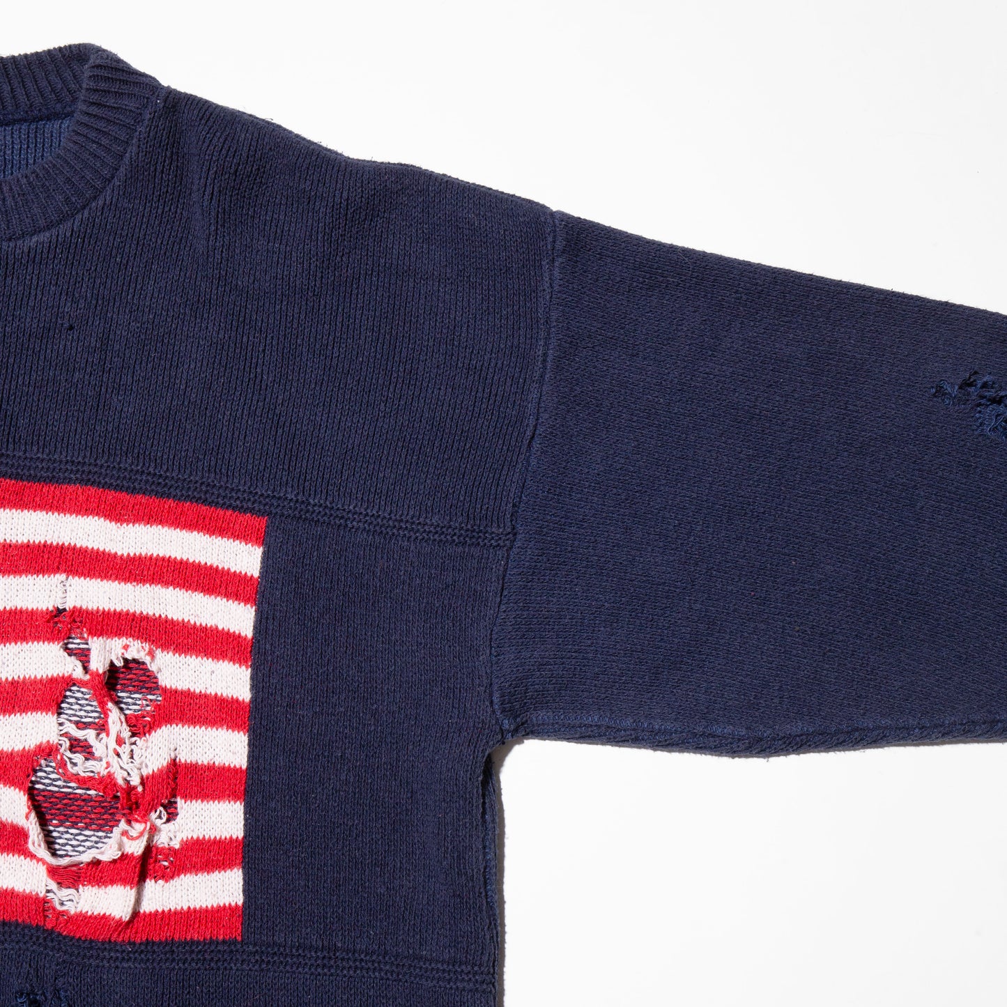 vintage broken flag sweater