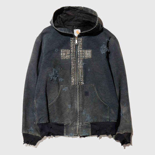 *one-off cross studs active jacket