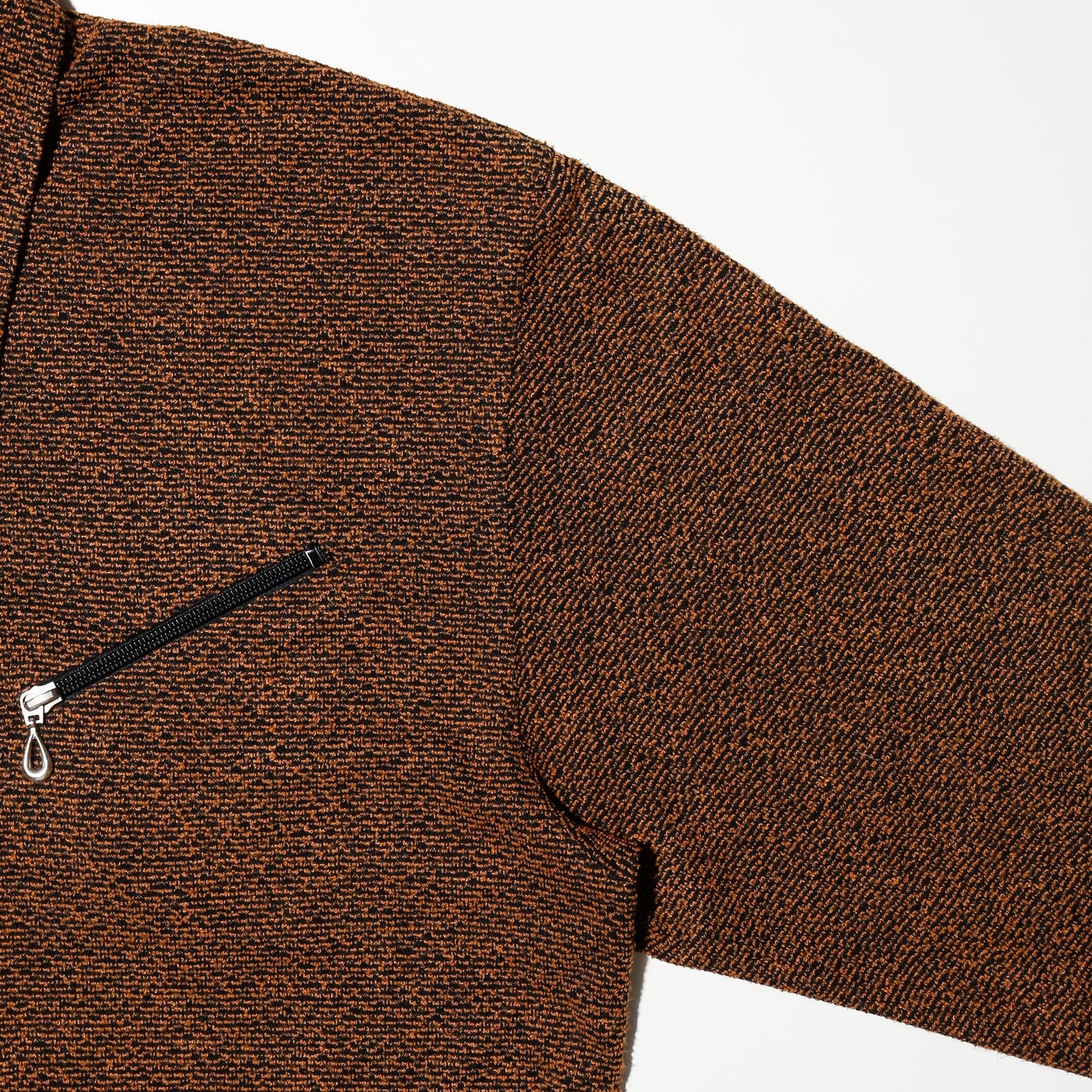 vintage zipped jacquard jacket