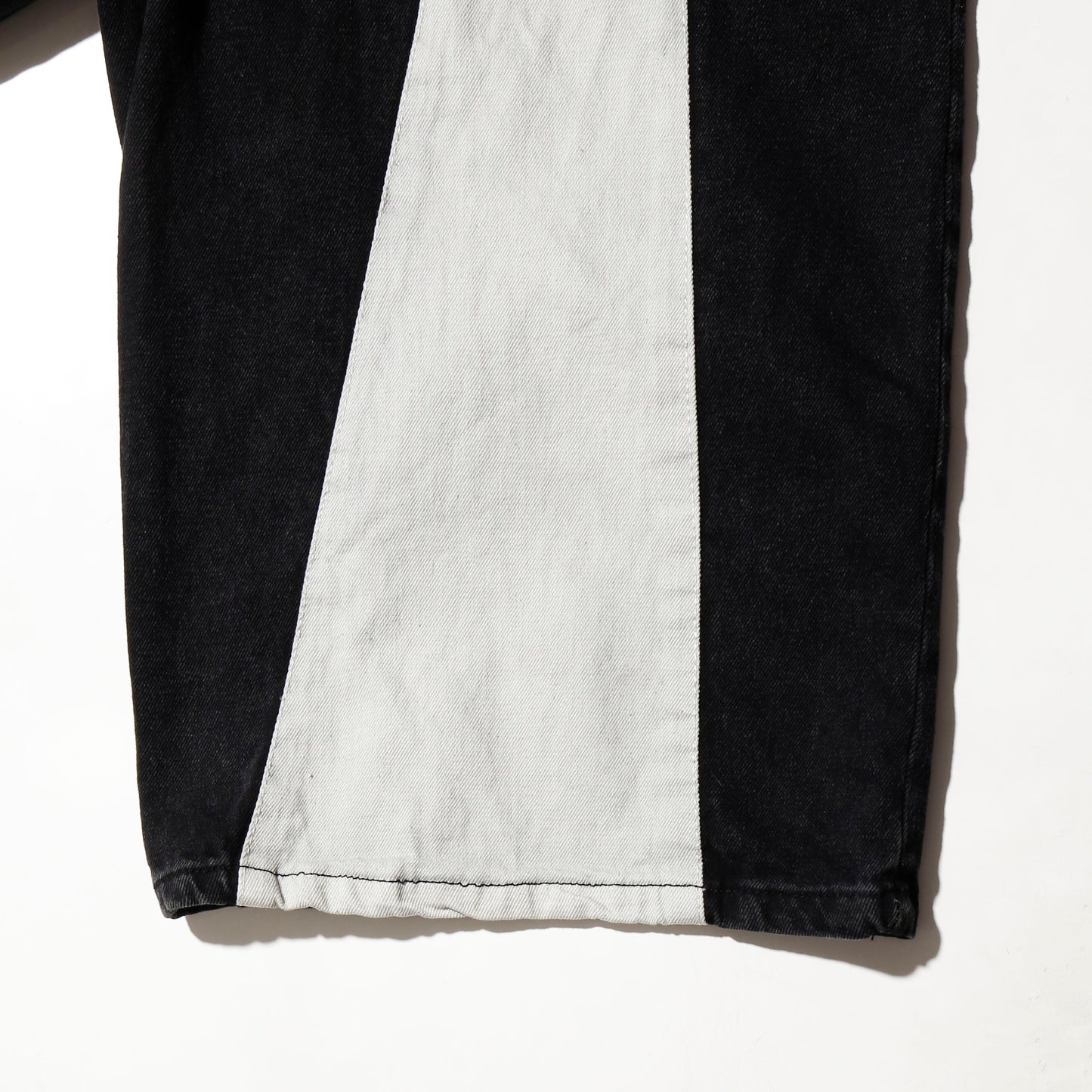vintage faded gusset denim bermuda  jeans