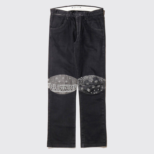 vintage 11ss sasquatch fabrix bandanna knee jeans