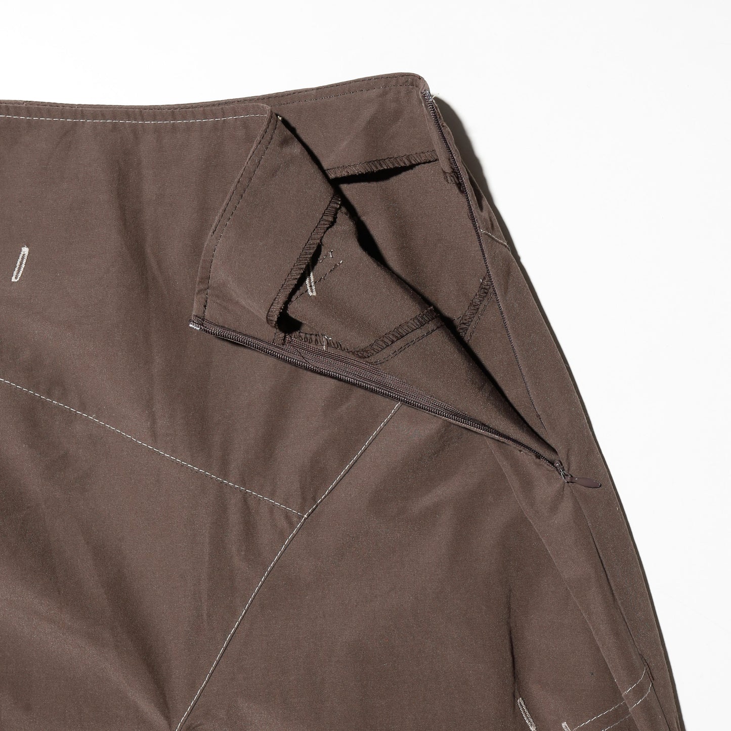 vintage stitch draping skirt