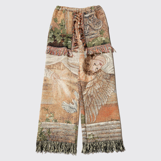 *one-off rug wide trousers