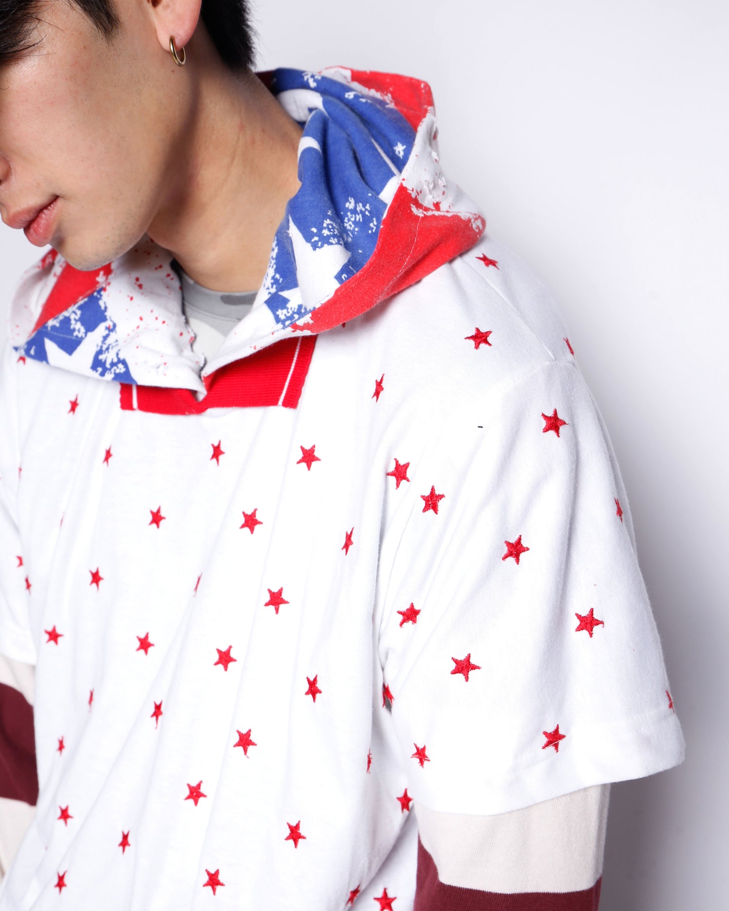 *one-off hybrid star hoodie
