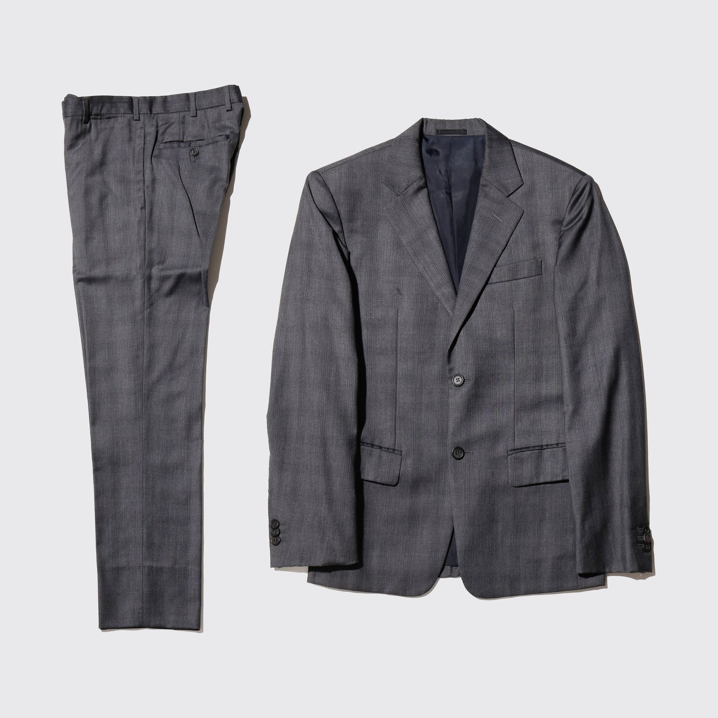 vintage 00's Prada check single set up