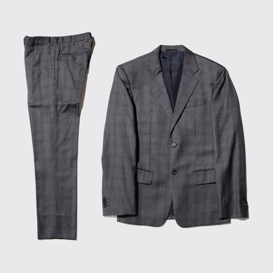 vintage 00's Prada check single set up