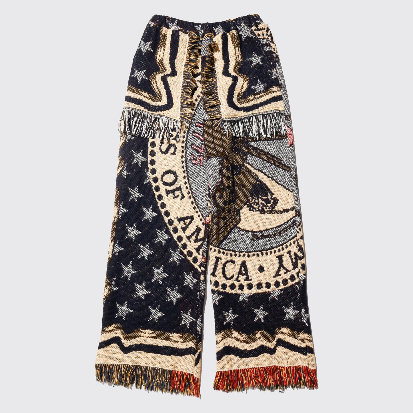 *one-off rug wide trousers