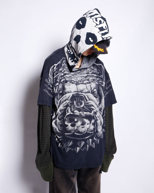 *one-off hybrid bulldog hoodie