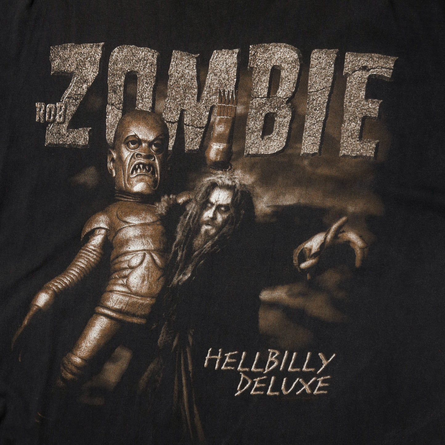vintage 90's ROB ZOMBIE "HELLBILLY DELUXE TOUR" t-shirt