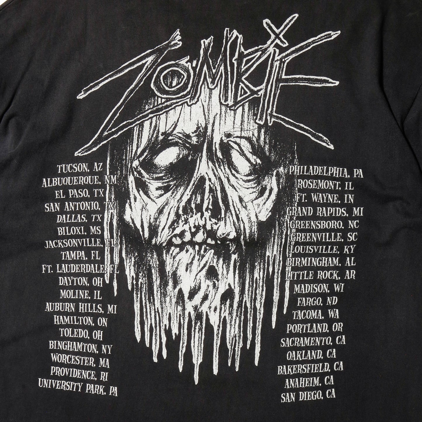 vintage 90's ROB ZOMBIE "HELLBILLY DELUXE TOUR" t-shirt