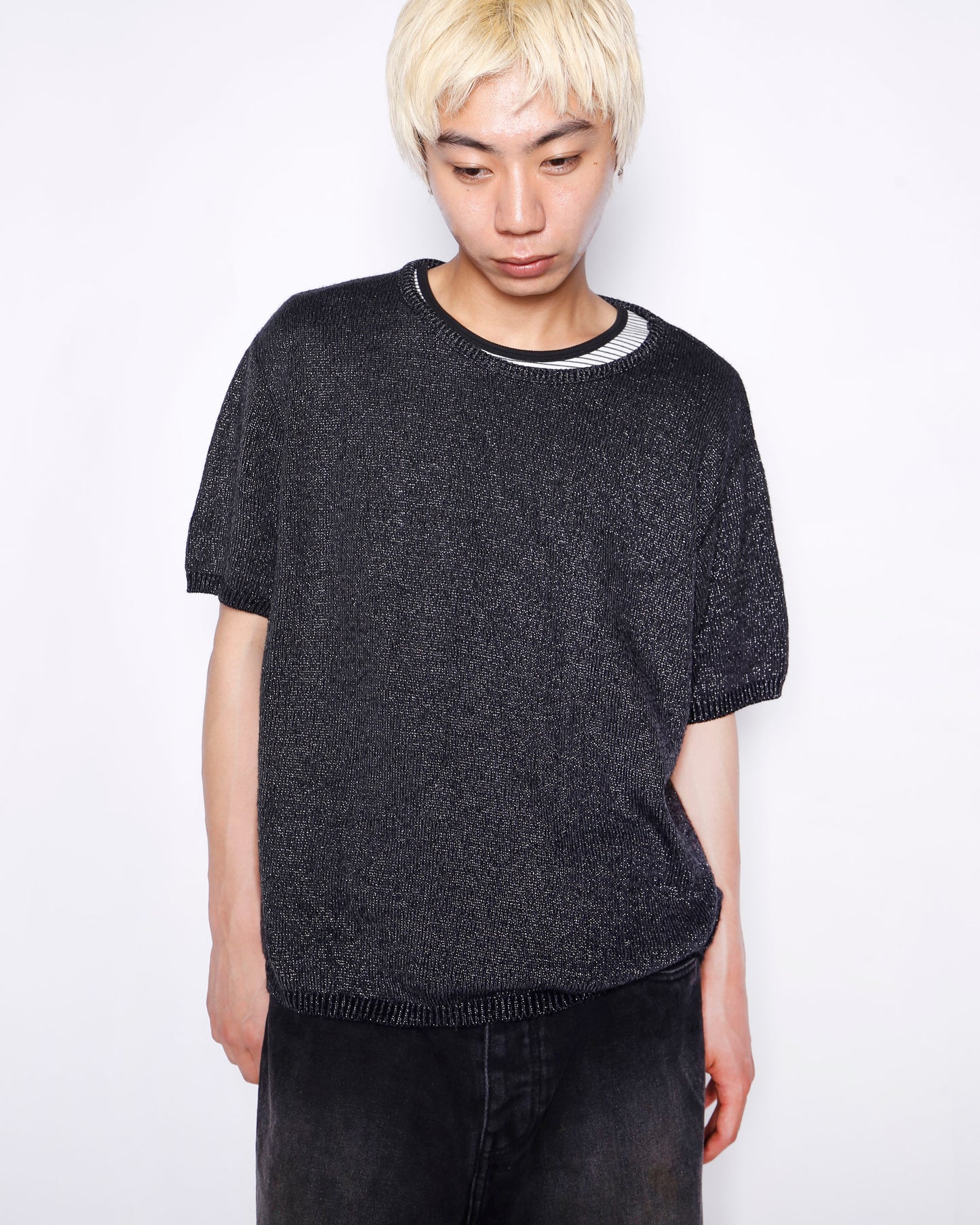 vintage lame woven h/s