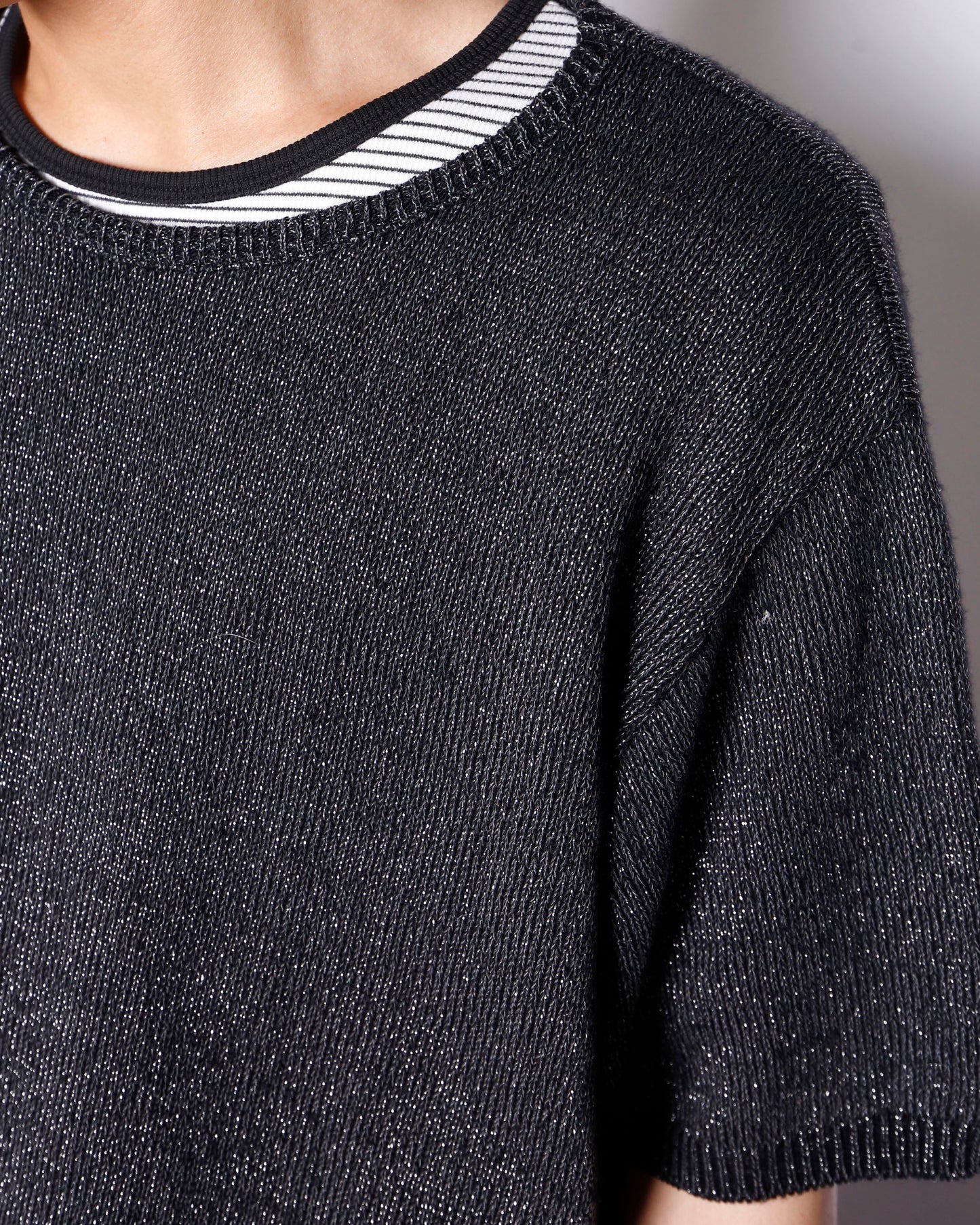 vintage lame woven h/s