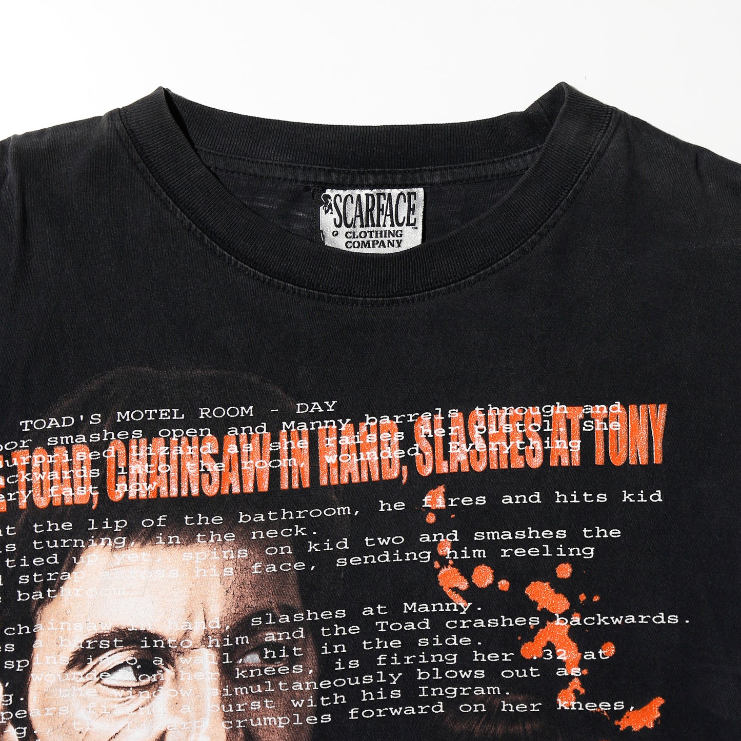 vintage 00's SCARFACE Tony Montana message loose t-shirt