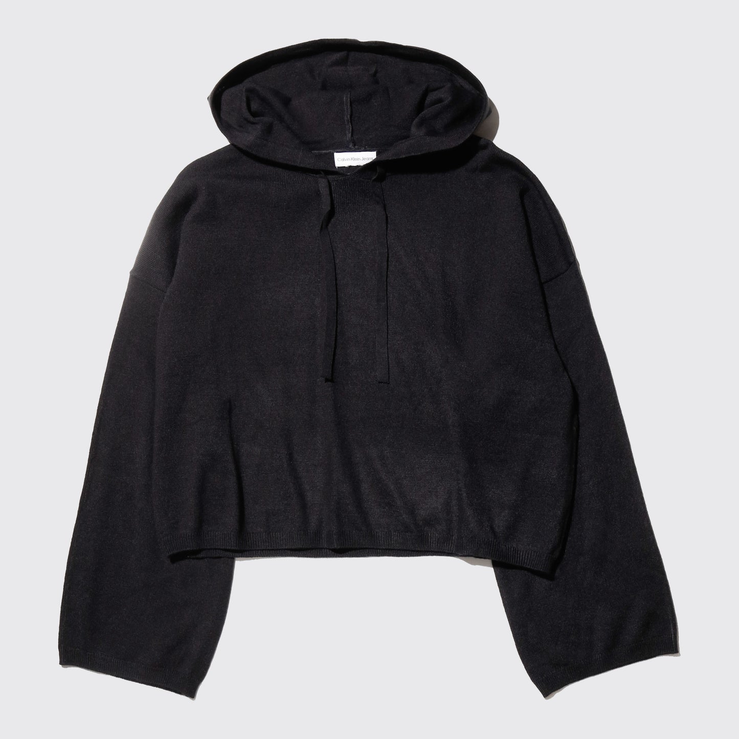 vintage 00's Calvin Klein jeans cropped knit hoodie