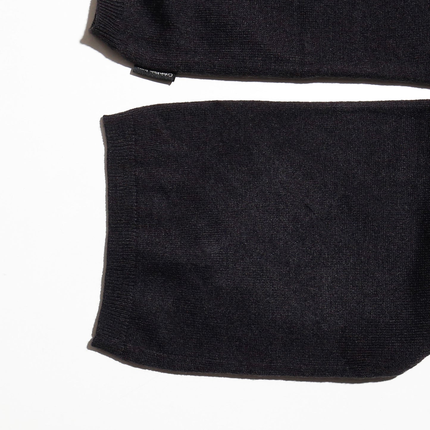 vintage 00's Calvin Klein jeans cropped knit hoodie