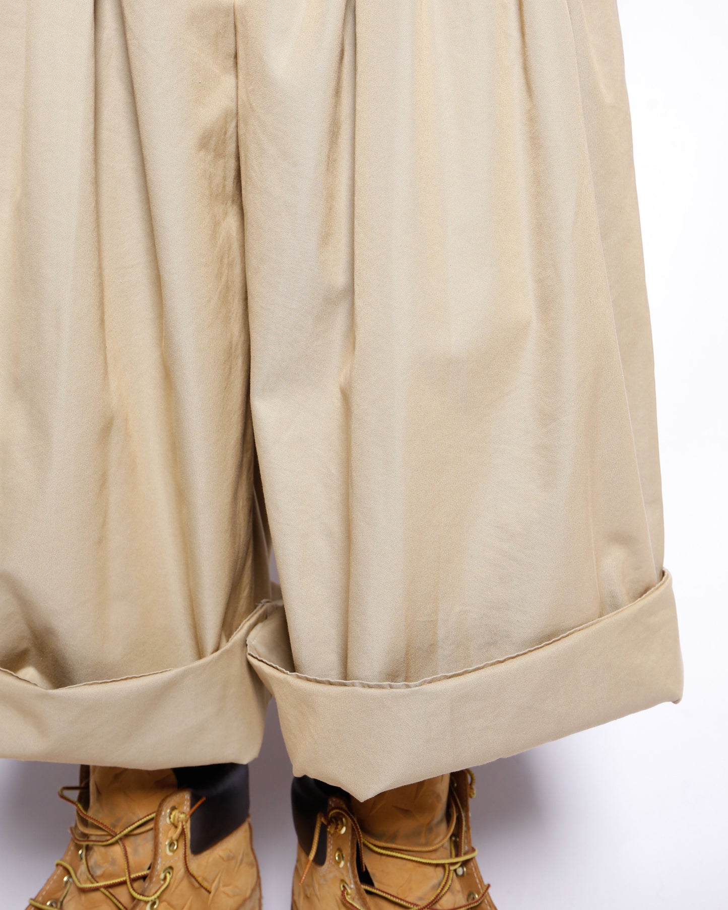 vintage 00's nozomi ishiguro pleats wide trousers