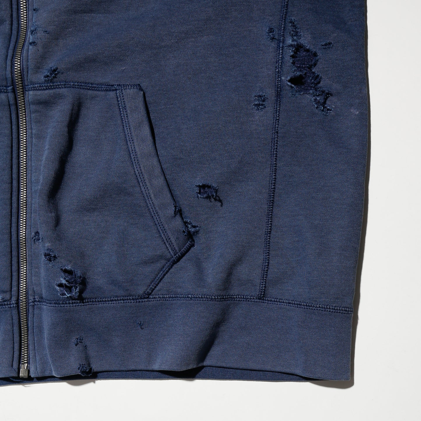 vintage 2tone broken hoodie