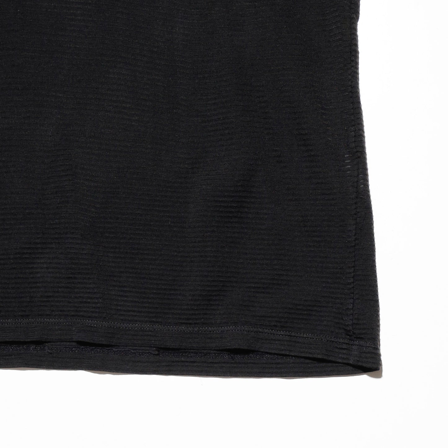 vintage 00's armani exchange henry neck border sheer l/s