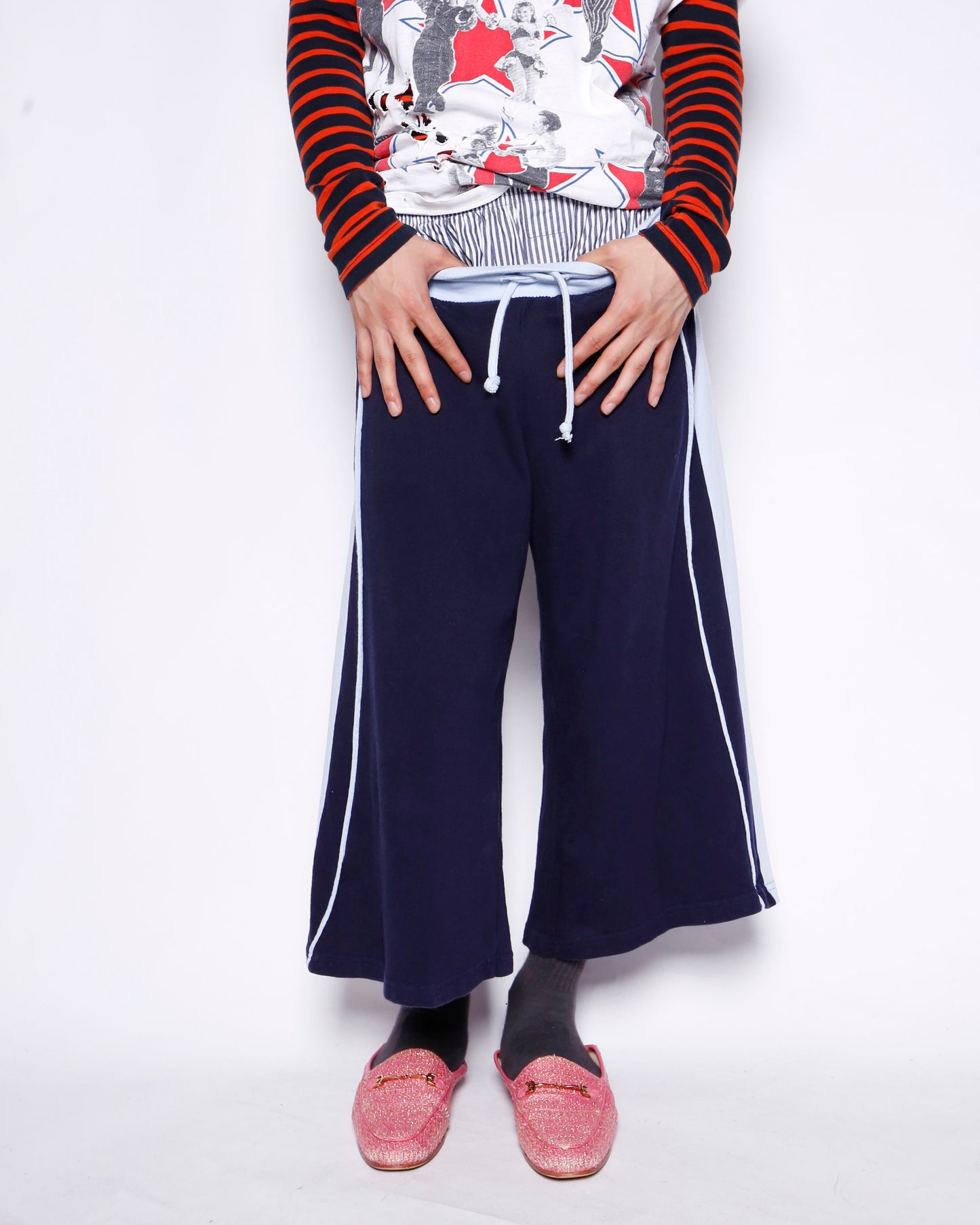 vintage truck sweat bermuda shorts