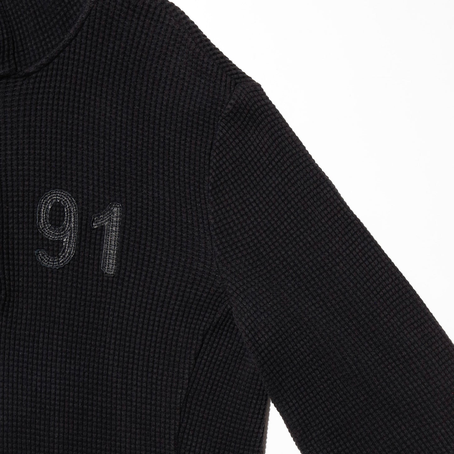 vintage 00's armani exchange thermal hoodie