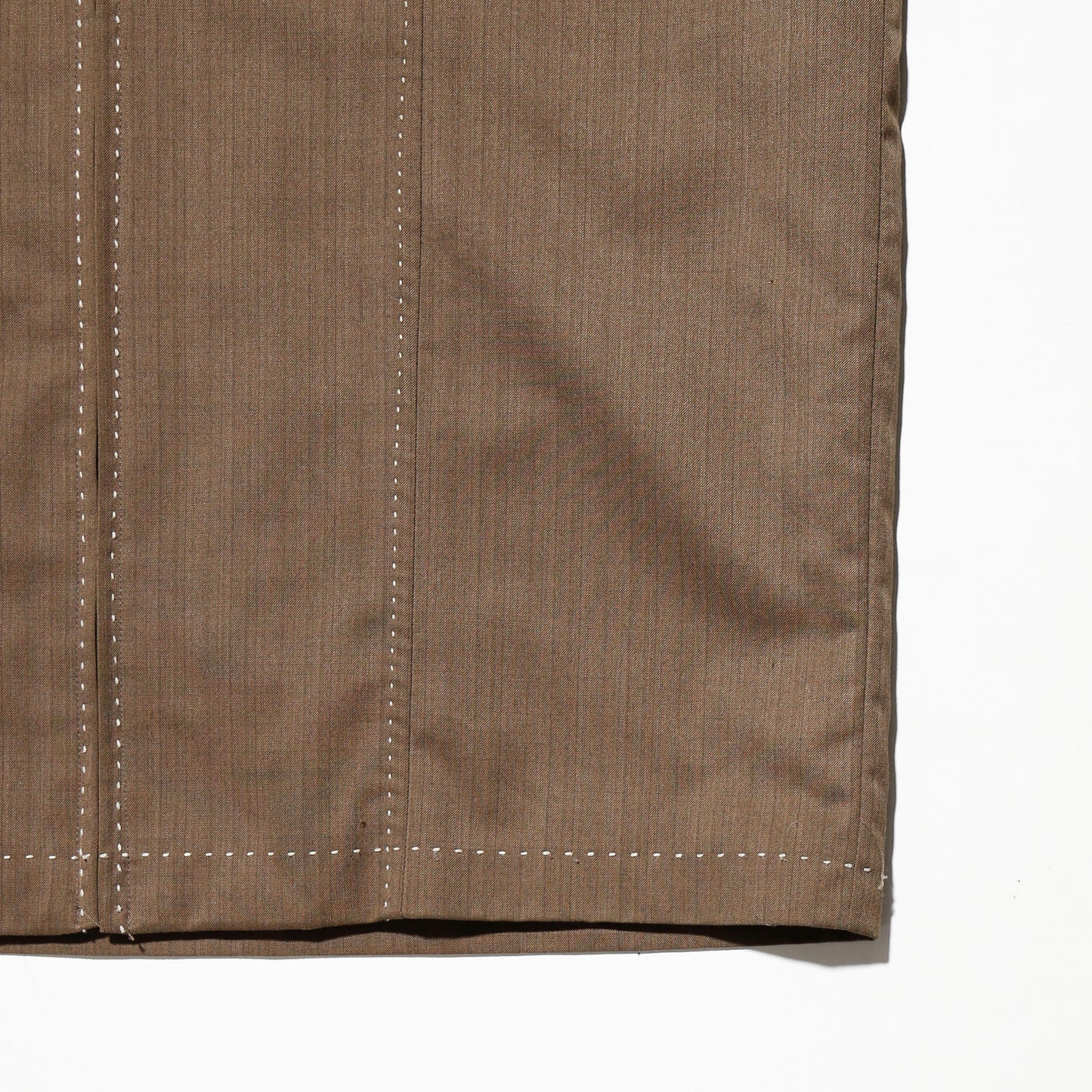 vintage stitched zip set up