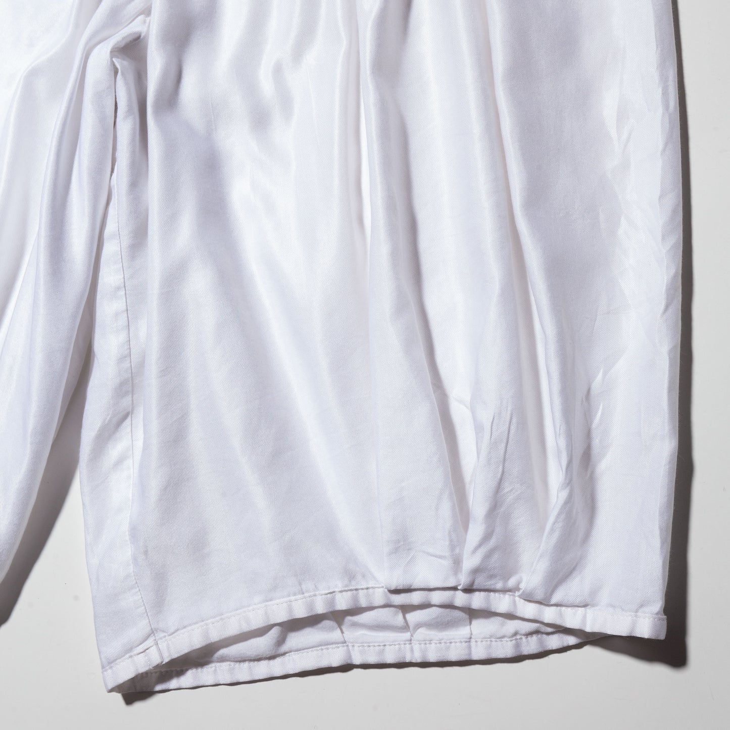 vintage balloon cropped wide shorts