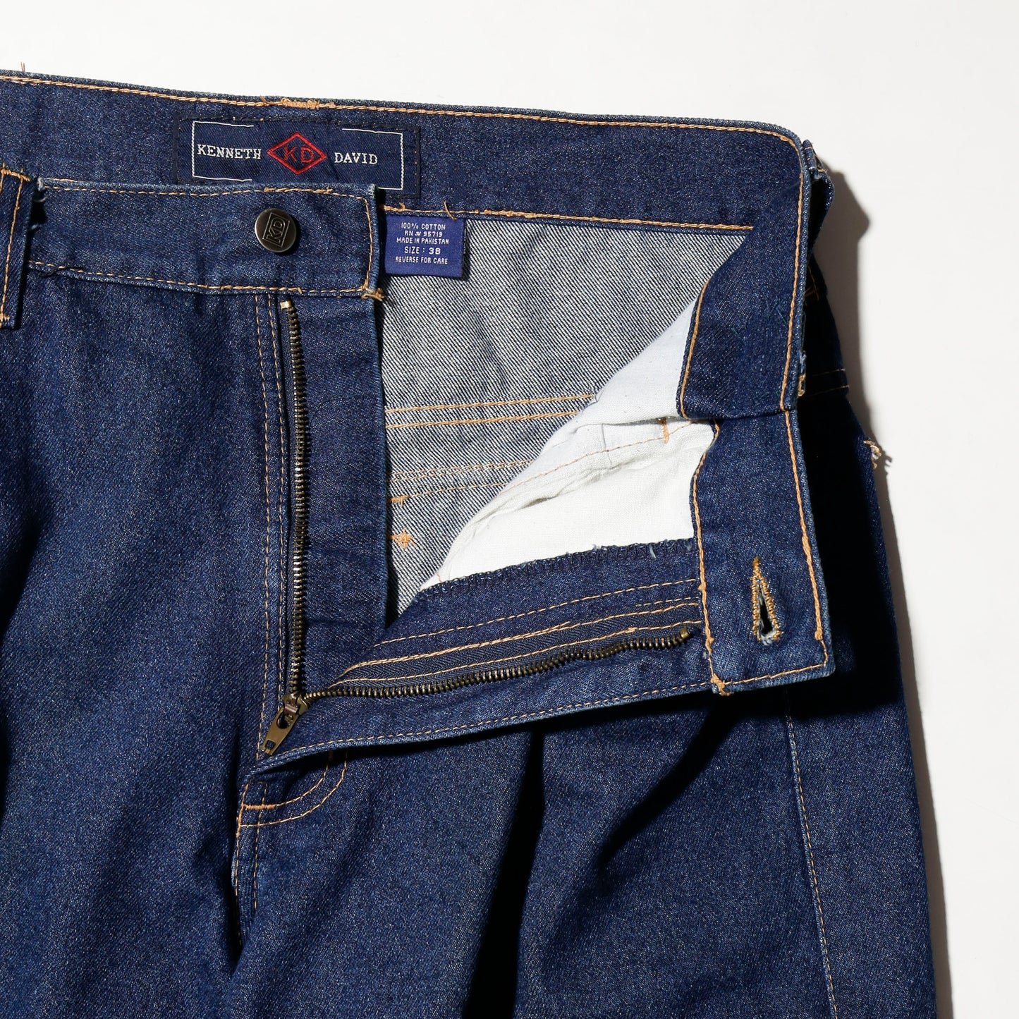 vintage kenneth david leather combi cargo bermuda shorts