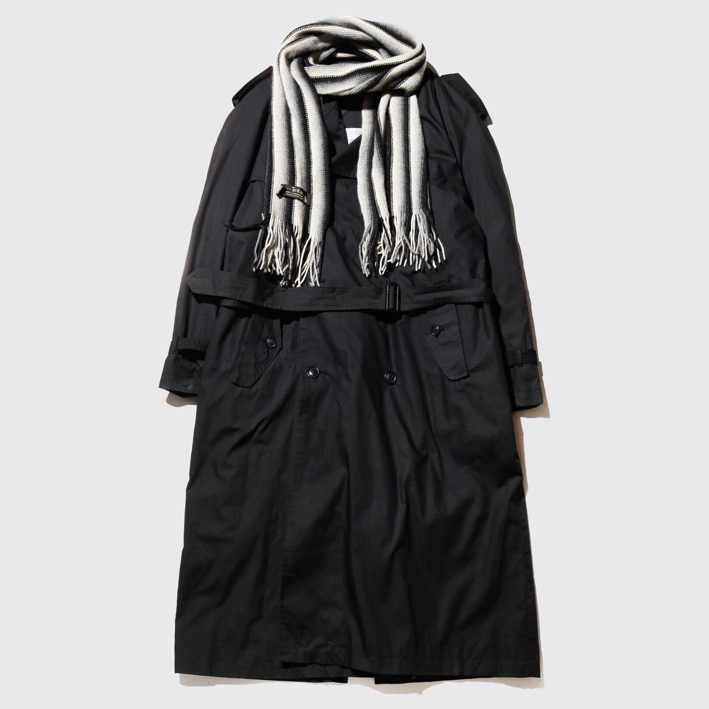 *one-off with muffler trench coat