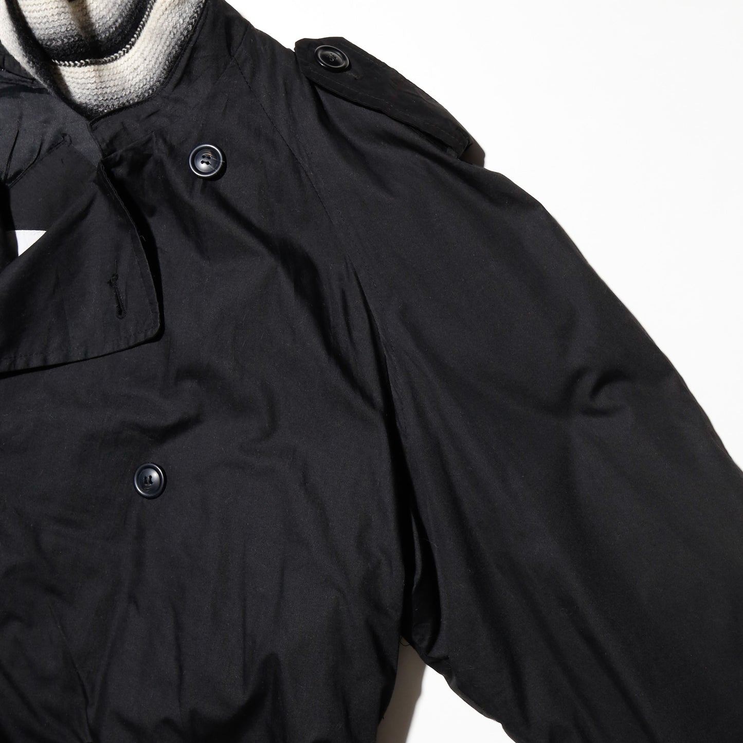 *one-off with muffler trench coat