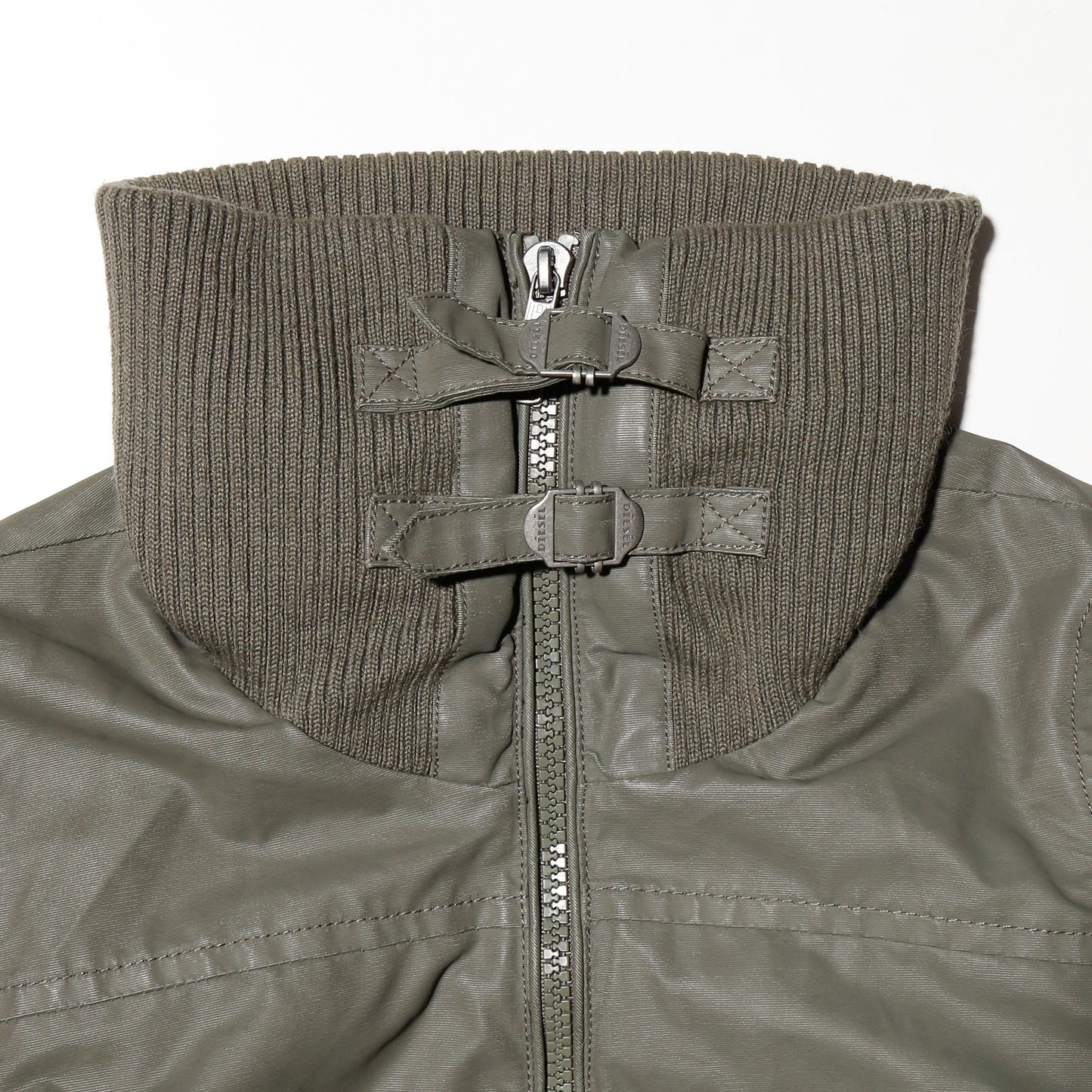 vintage diesel coating aviator jacket