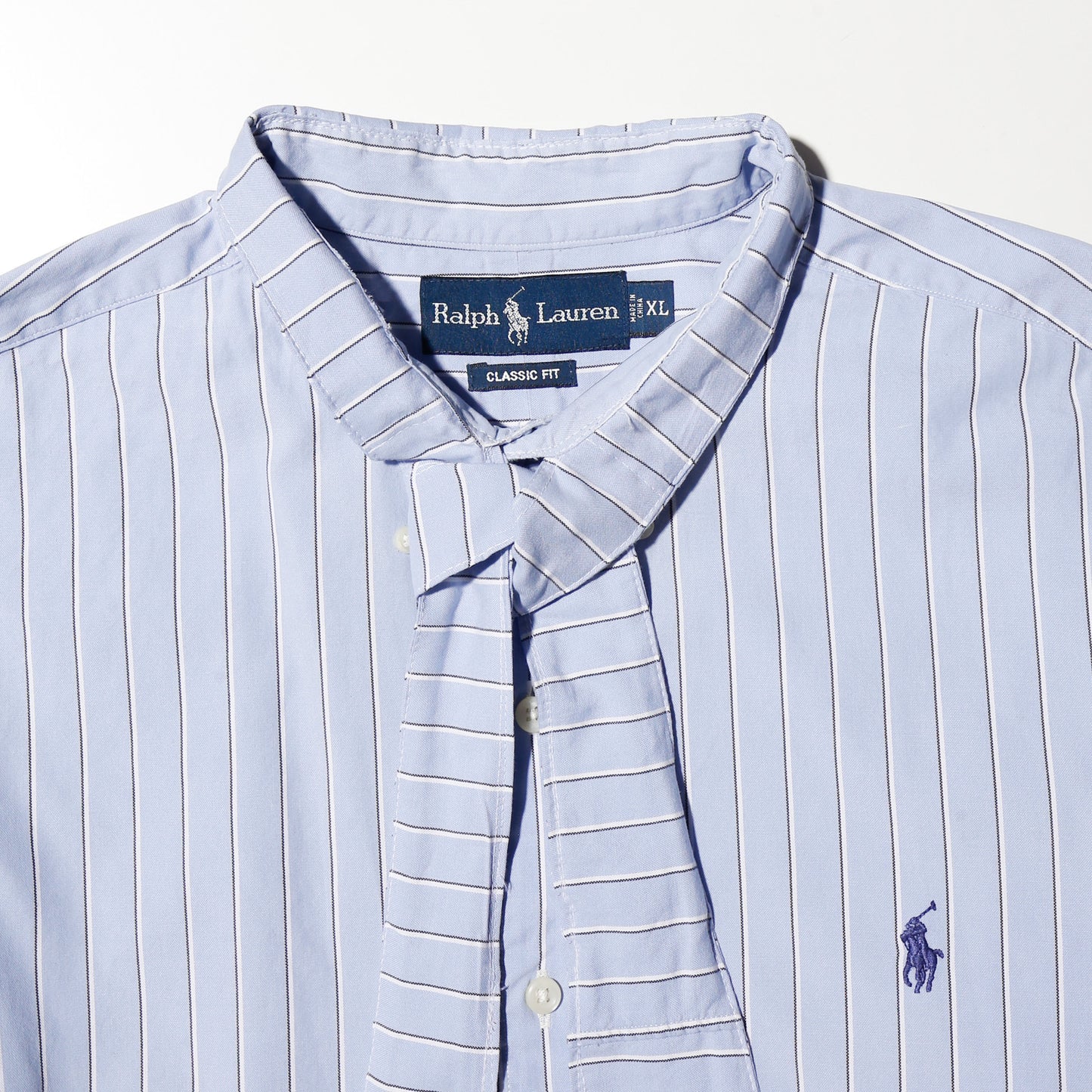 remake cropped bowtie shirt