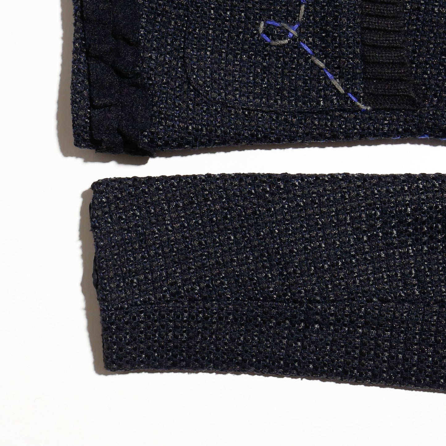 vintage desigual decorated tweed jacket