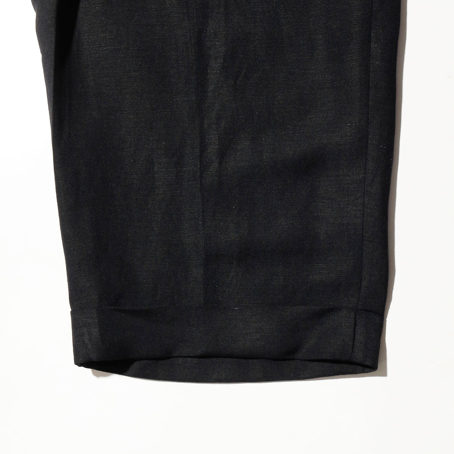 vintage corded linen cropped trousers