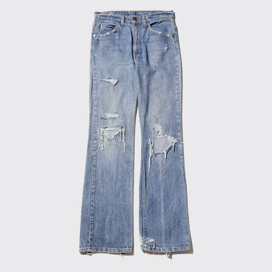 *one-off 90's levi's 517 crush flare jeans
