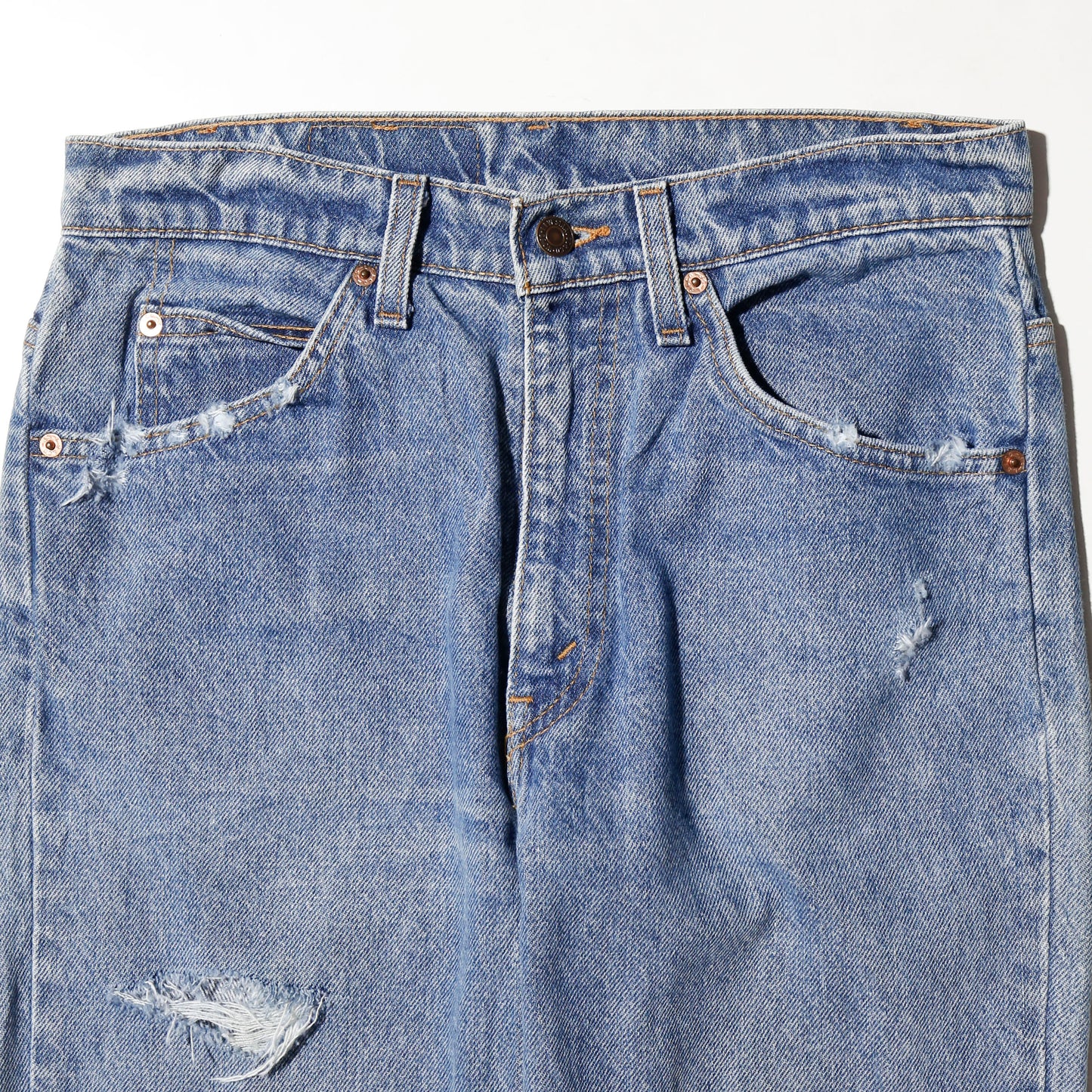 *one-off 90's levi's 517 crush flare jeans